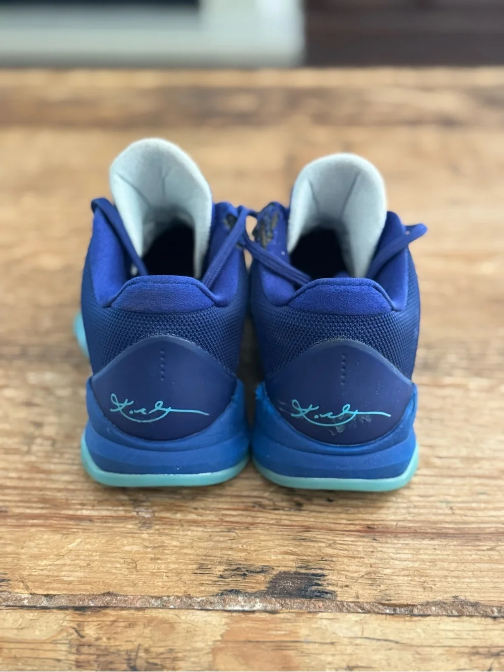 Nike Kobe 5 Protro X-Ray Basketball Shoes – Blue – Size 5